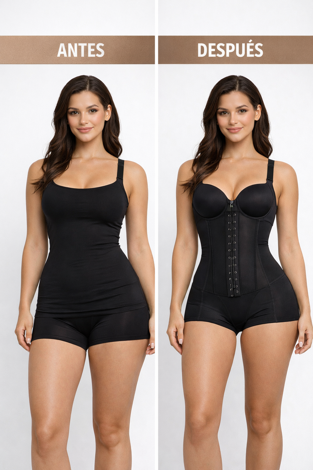 Hourglass Sculpt™ – Faja Moldeadora Full Body con Sujetador de Soporte